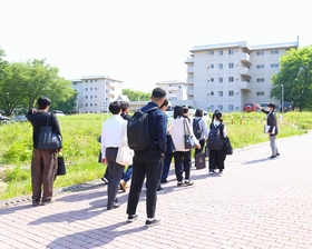 学生宿舎見学