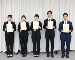 表彰状授与式学生のみ