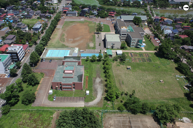 西城地区 航空写真2（拡大）