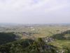 View from the ruins of Mikamuri Castle