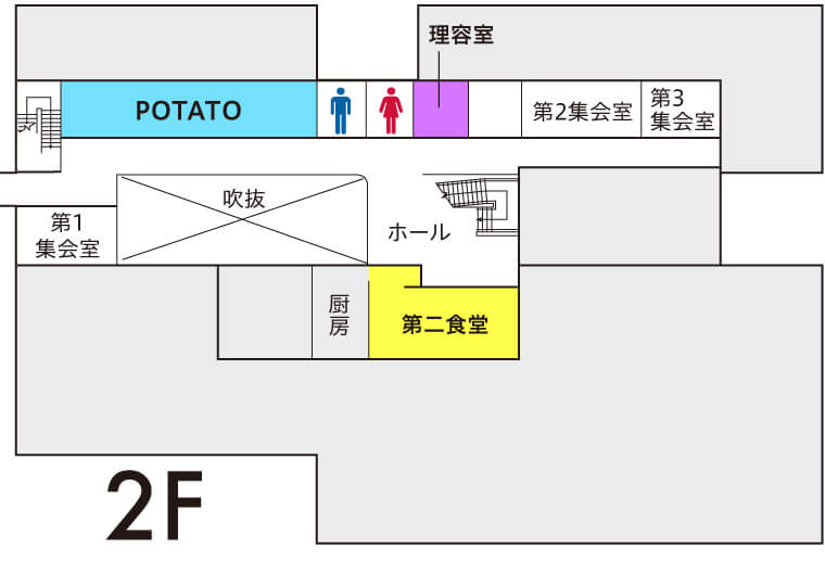 フロアガイド2F